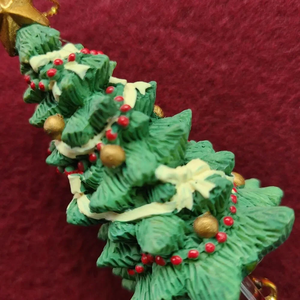 Vintage Avon Gift Collection 1997 Sparkling Icicle Ornament Tree Holiday Decor